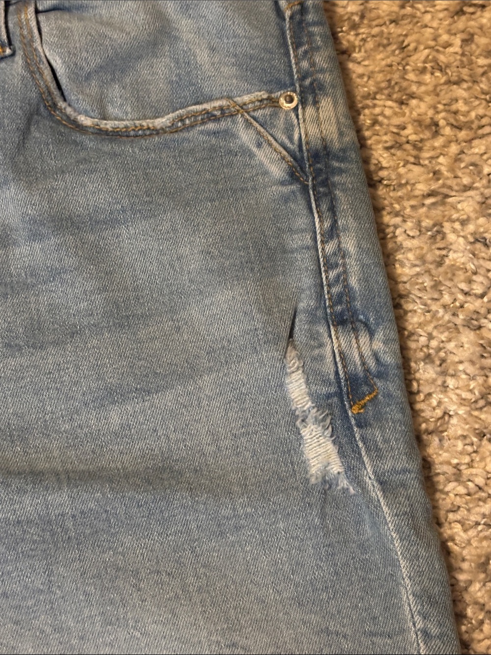 NWT Kensie Jeans Bermuda Denim Shorts 29 - Picture 3 of 10